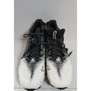Under Armour Men's Size 11 Highlight Black & White  Cleats